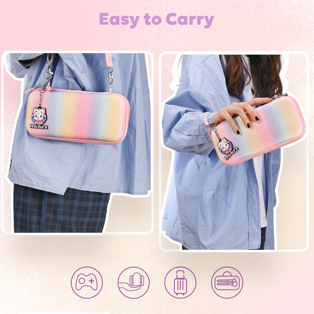 Switch Case, 17 in 1 Accessories Kit with Carrying Case