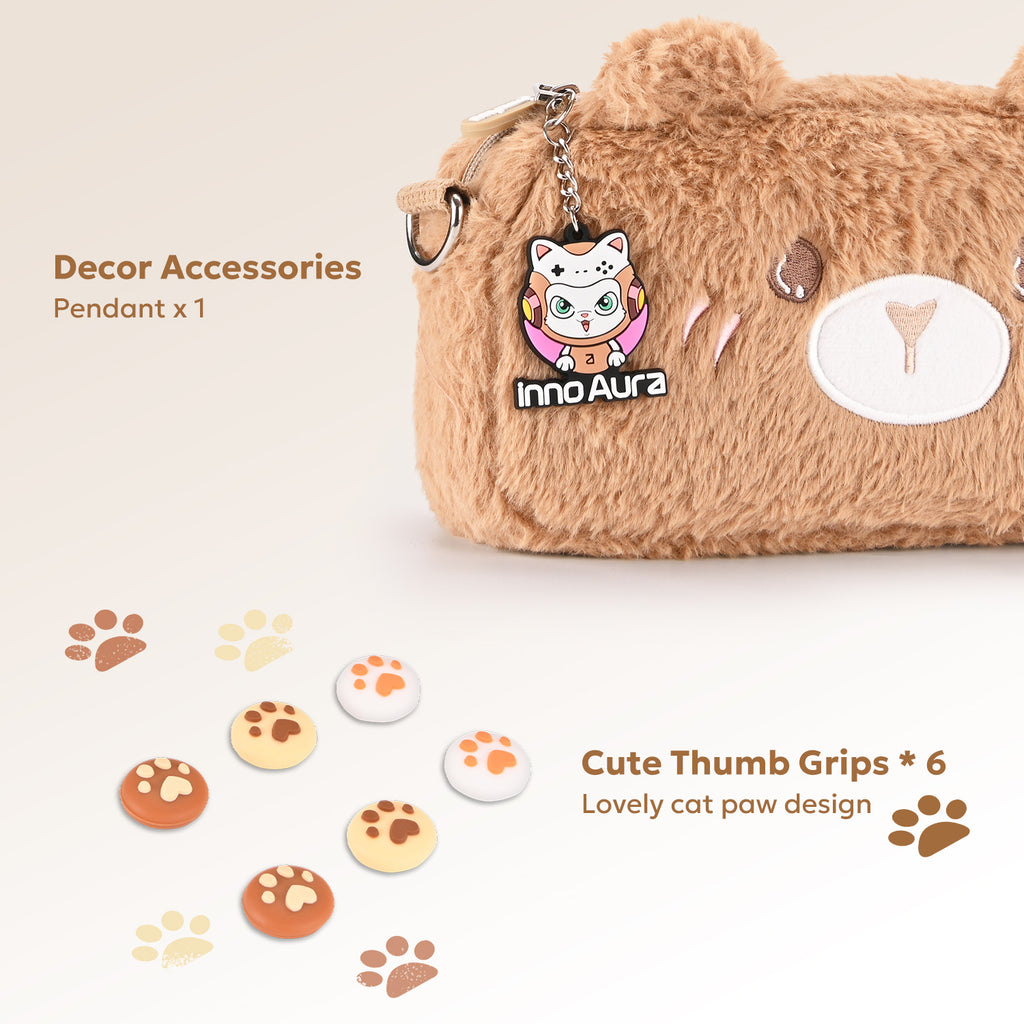 Switch Case with 16-in-1 Accessories Bundle